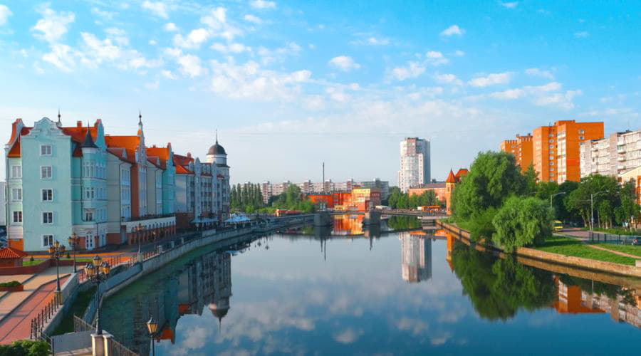 De beste autoverhuurkeuzes in Kaliningrad